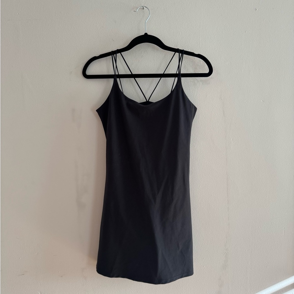 Abercrombie Barely Worn Black athletic Skortsie size Small